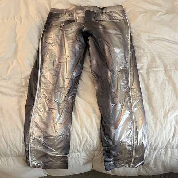 Comme des Garcons Silver Trim Pants - Picture 3 of 4